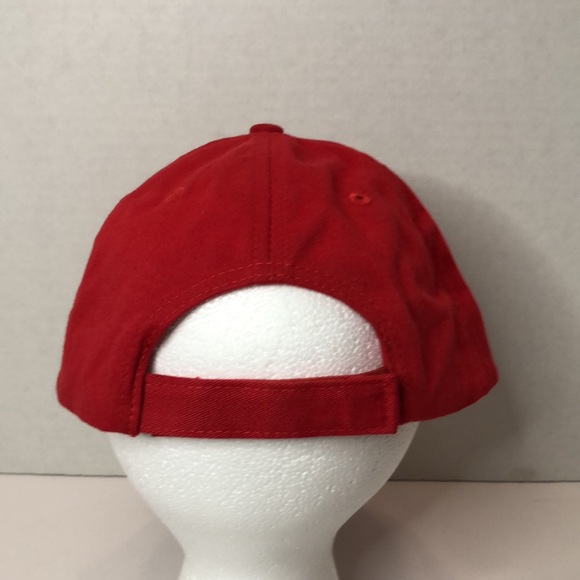 Honda Civic Si Hat Spelled Out Logo Racing Cars Red Ball Cap Adjustable - Picture 3 of 6